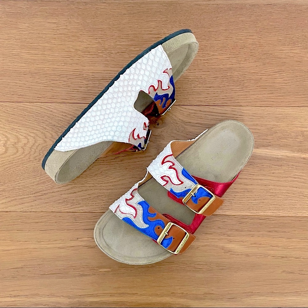 Isabel Marant Étoile Gail Appliquéd Leather Sandals 39